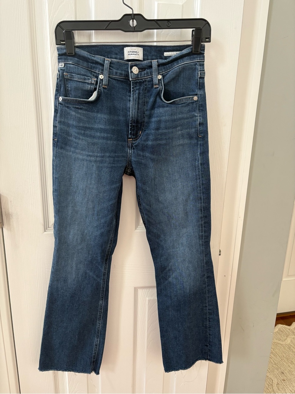Citizens of Humanity  Women’s Isola Dark Blue Straight Jeans